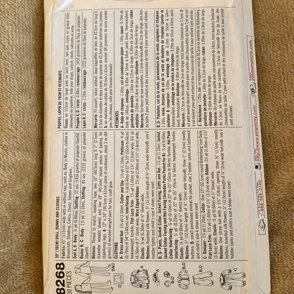 Simplicity Crafts Patterns #8368 by Faith Van Zabten - Picture 2 of 5